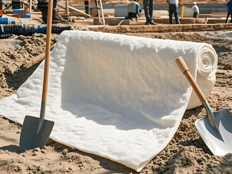 可降解針刺土工布|PLA針刺無紡布|路基保護/邊坡防護/園藝綠化