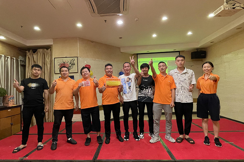 第二名：生產部冠軍隊