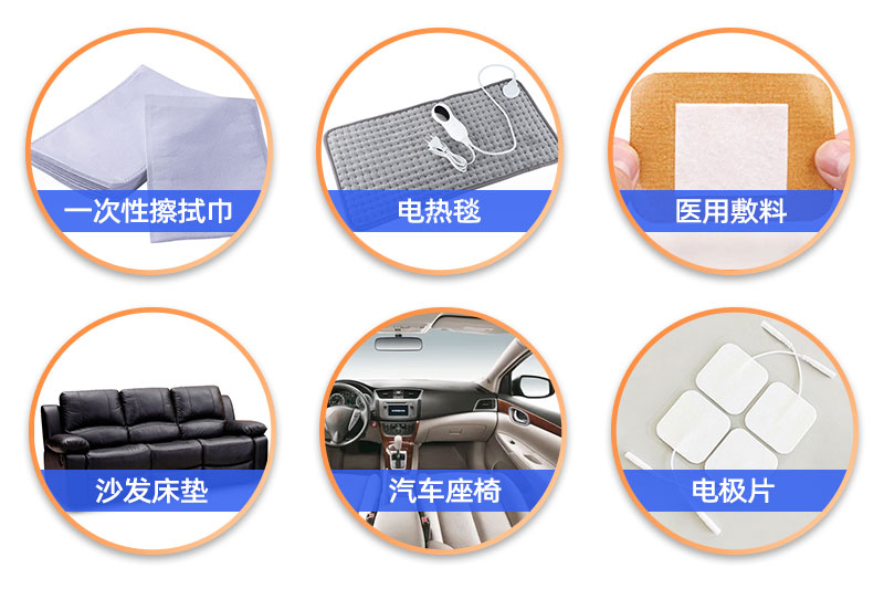 一次性擦拭巾針刺棉-應(yīng)用領(lǐng)域