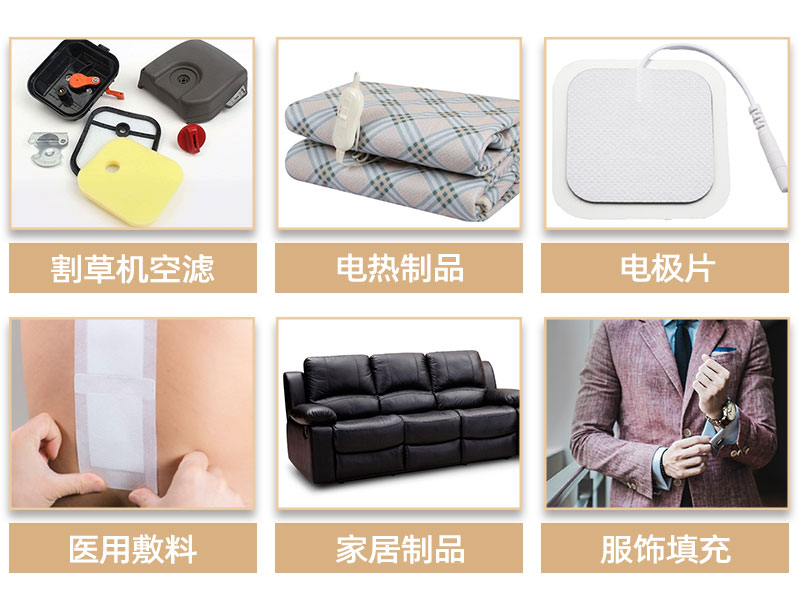 割草機空濾棉-應用領域