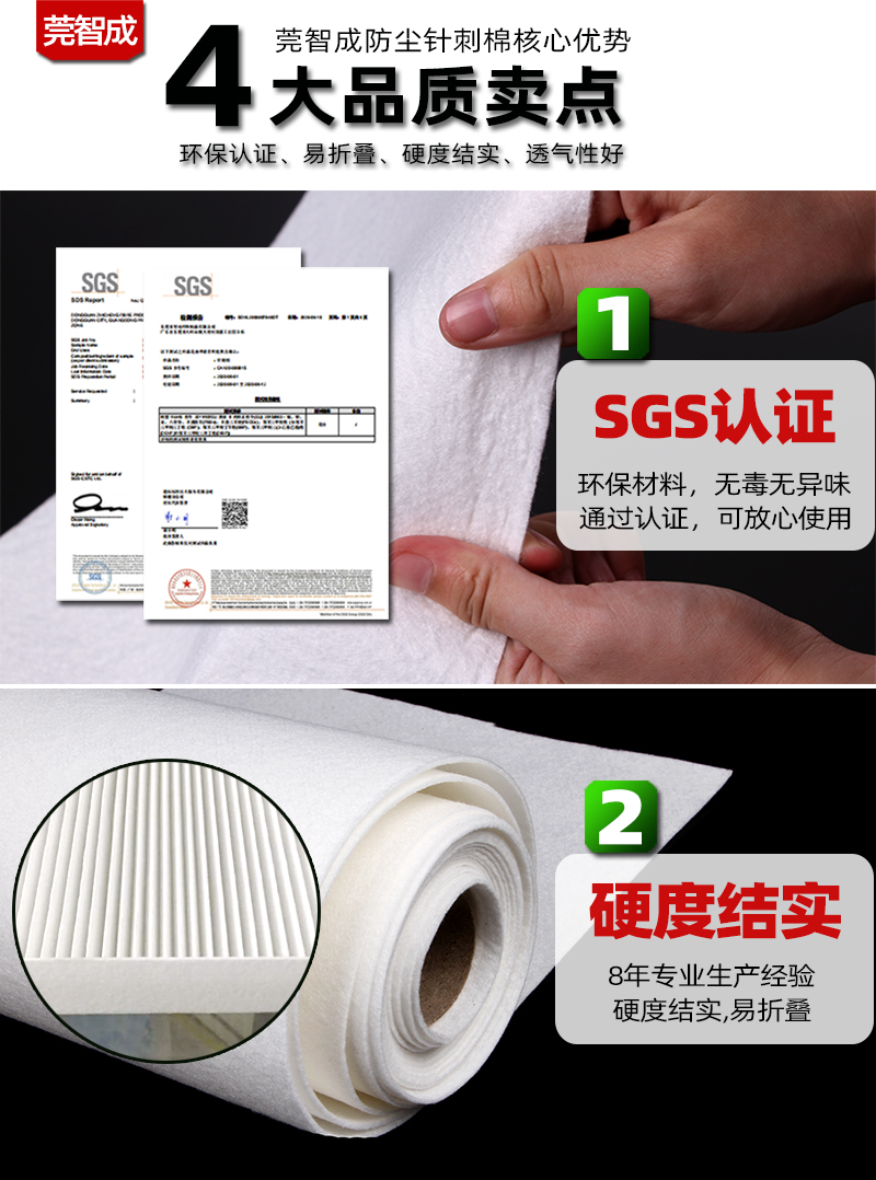 防塵過濾棉4大品質賣點