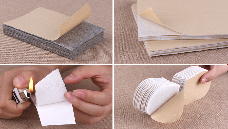 背膠無紡布顏色、形狀規格可定制