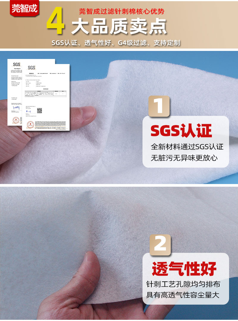 過濾針刺棉-4大產品優勢