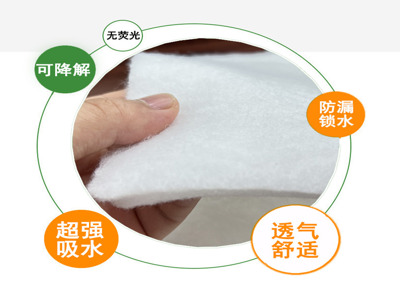 環(huán)保可降解隔尿墊吸水棉——安全親膚，高效鎖水！