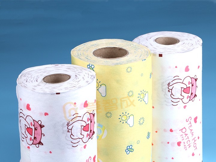 眼罩印花水刺無紡布 眼罩印花水刺無紡布